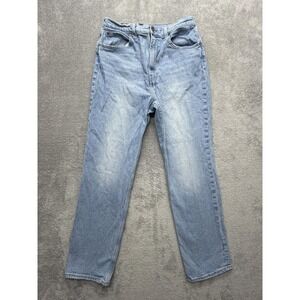 Levi's Premium Jeans Womens 29 Light Wash Blue 70s High Slim Straight Denim